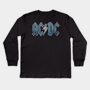 Ac Dc In black Kids Long Sleeve T-Shirt